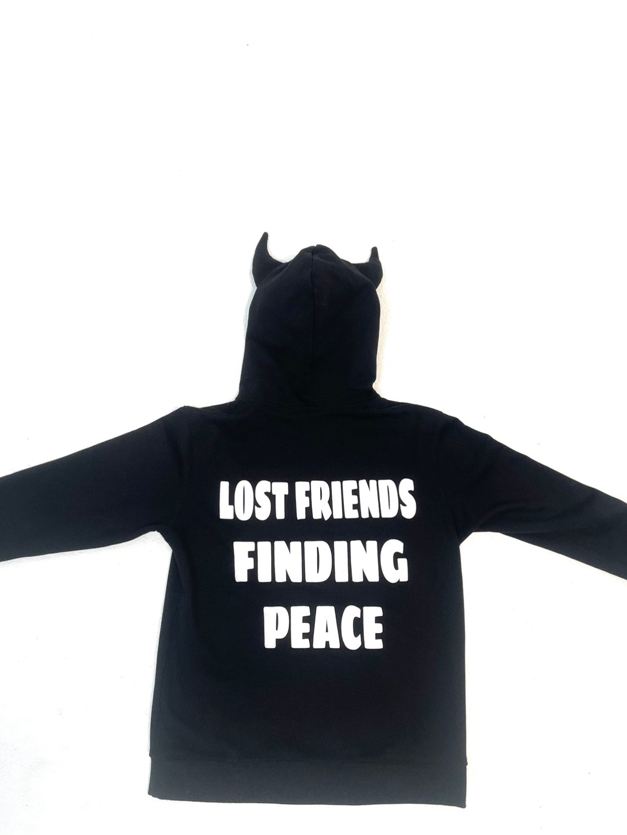 UnfinishedDreamz "Lost Friends Finding Peace" Horn Hoodie