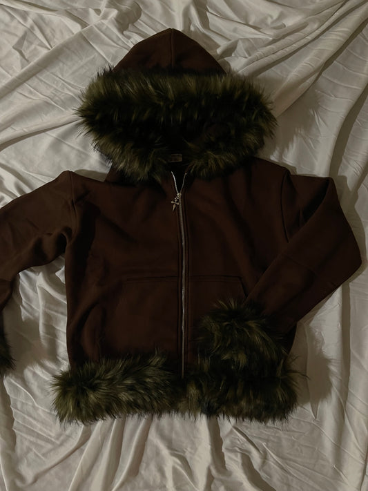 UnfinishedDreamz “JAVA” Full Fur ZipUp