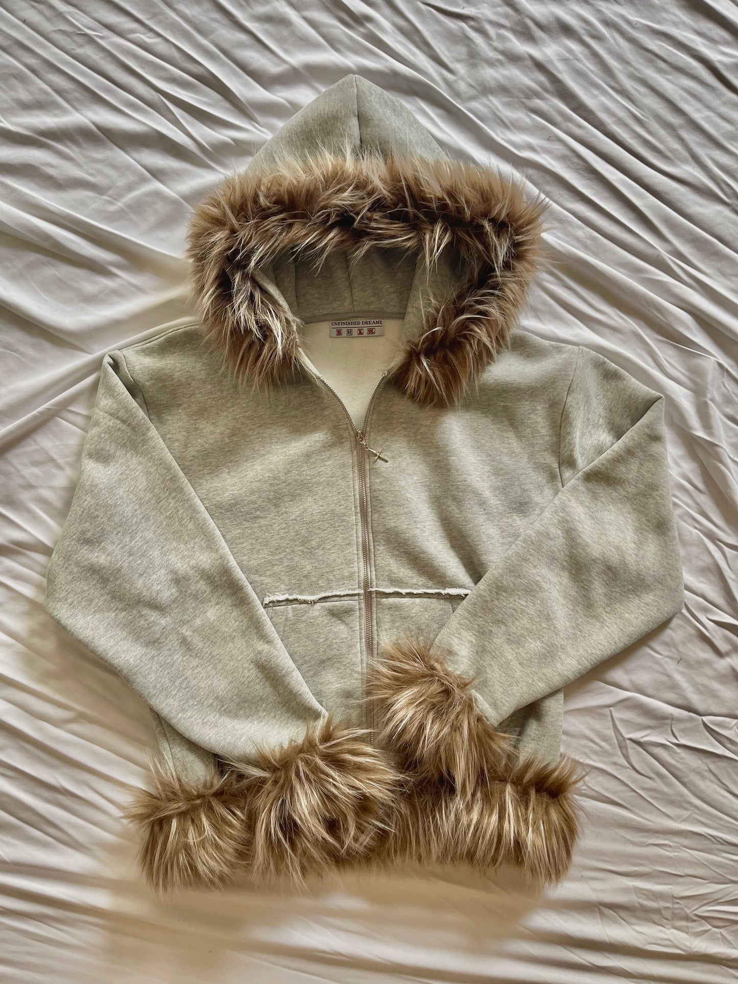 UnfinishedDreamz “ONYX” Full Fur ZipUp (Pre-Order)