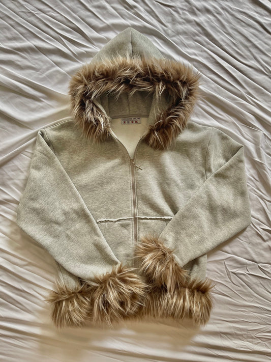 UnfinishedDreamz “ONYX” Full Fur ZipUp (Pre-Order)