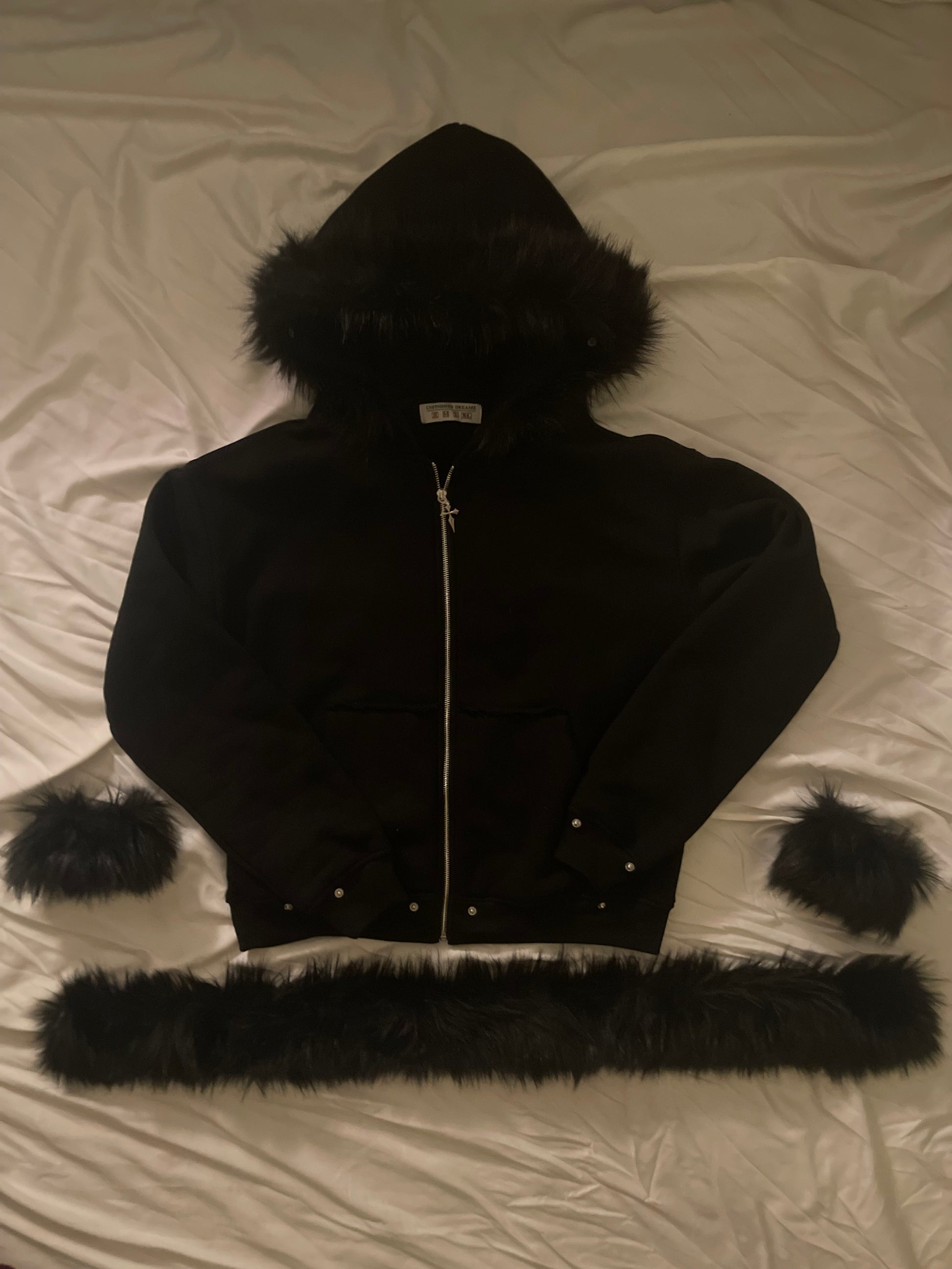 UnfinishedDreamz “MAMBA 2.0” Full Fur ZipUp (Pre-Order)