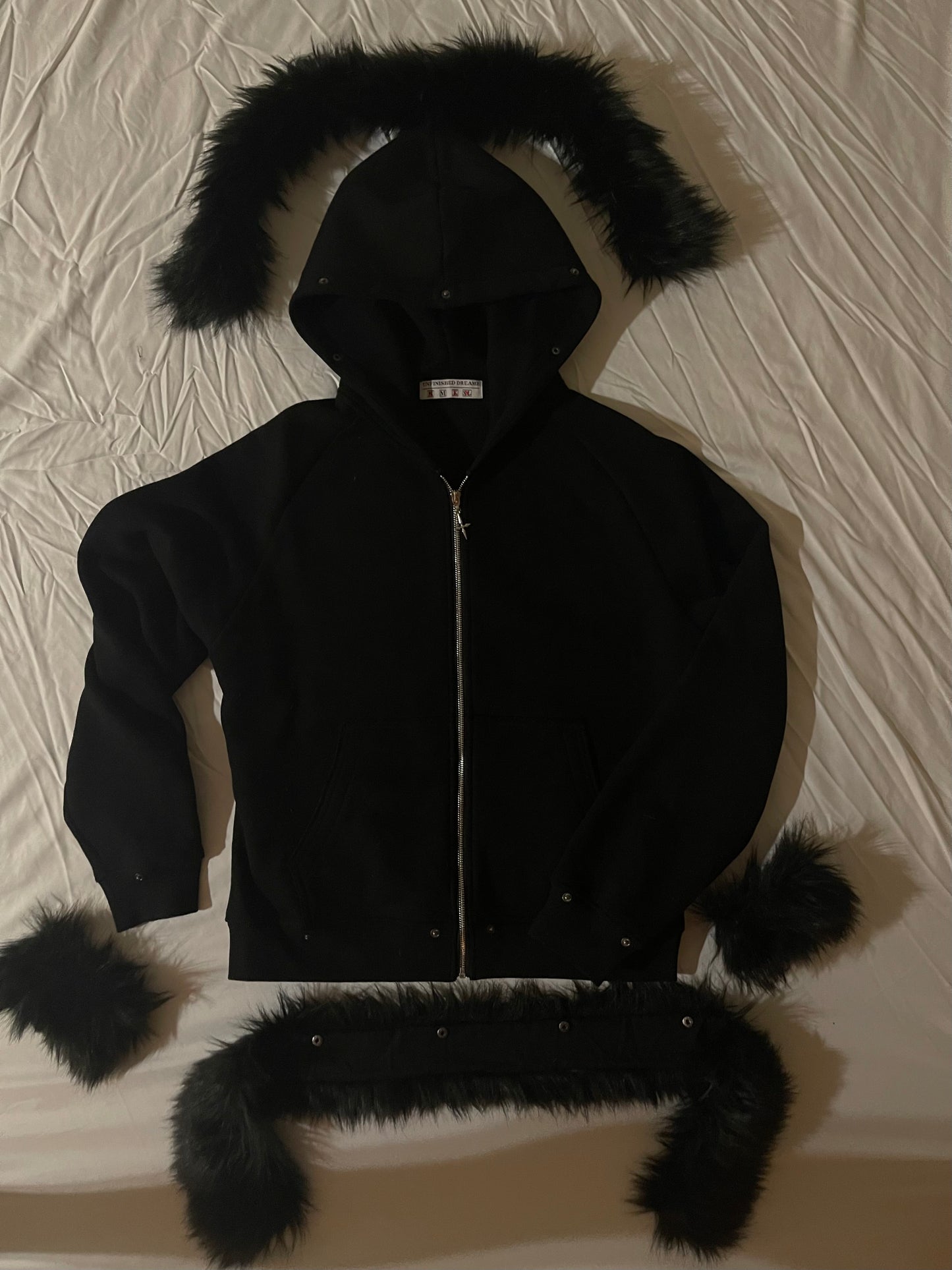 UnfinishedDreamz “MAMBA” Full Fur ZipUp